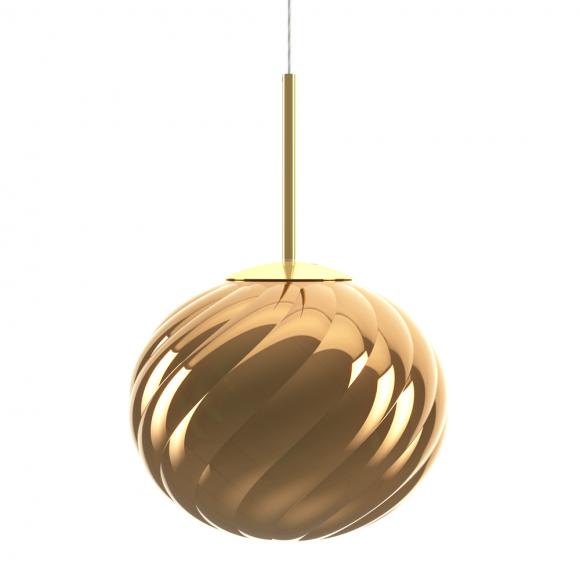 Tom Dixon Whirl LED Medium Pendant Gold 
