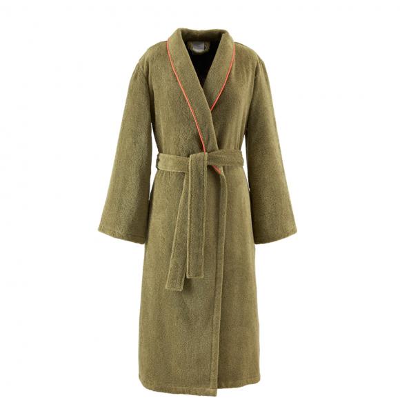 Yves Delorme Eze Ladies Shawl Collar Bathrobe