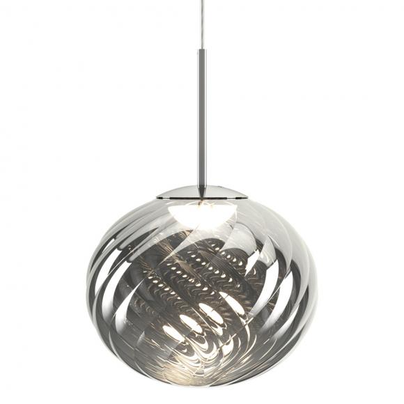 Tom Dixon Whirl LED Medium Pendant Silver 