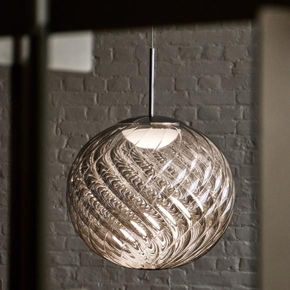 Tom Dixon Whirl LED Medium Pendant Silver 