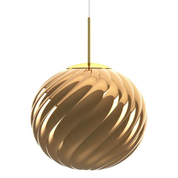 Tom Dixon Whirl LED Large Pendant Gold 