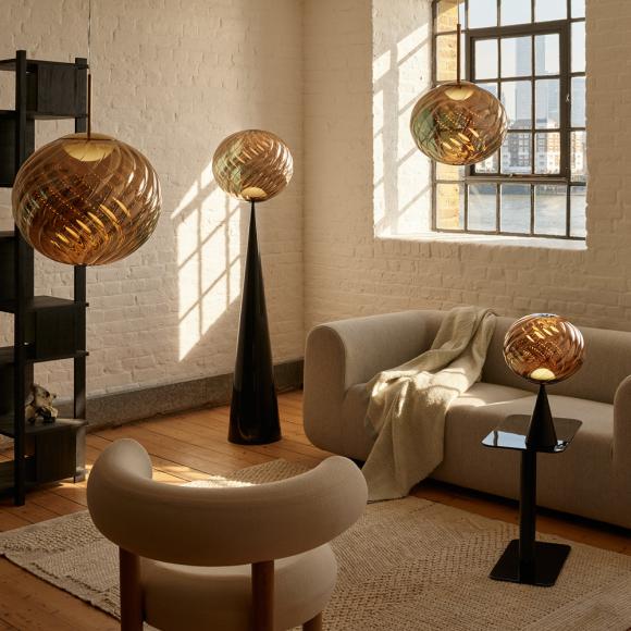 Tom Dixon Whirl LED Large Pendant Gold 