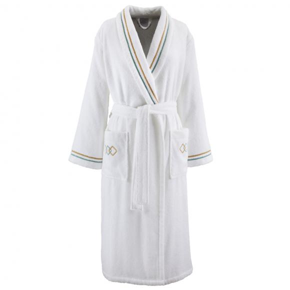 Yves Delorme Villa Ladies Shawl Collar Bathrobe