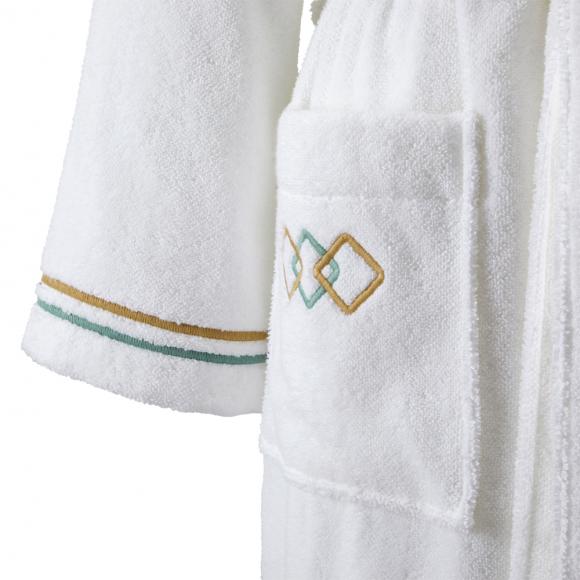 Yves Delorme Villa Ladies Shawl Collar Bathrobe