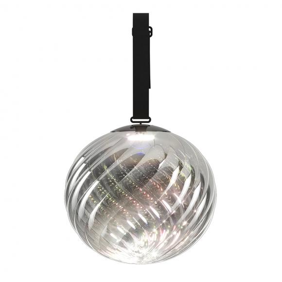Tom Dixon Whirl LED Large Portable Lamp Silver/Dichroic 