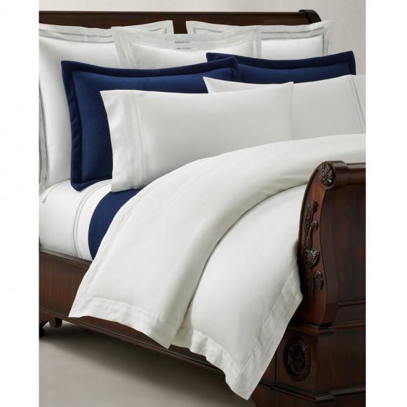 Ralph Lauren Home Alistair White Flat Sheet