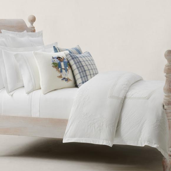 Ralph Lauren Home Meadow Lane Adair White Duvet Cover