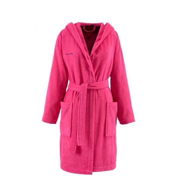 Ralph Lauren Home Zoe Hooded Bath Robe Pink Sky
