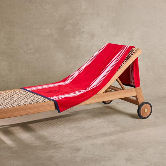 Ralph Lauren Home Hallie Beach Towel Red & White