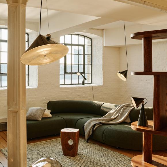 Tom Dixon Pose LED Small Pendant Kelp 