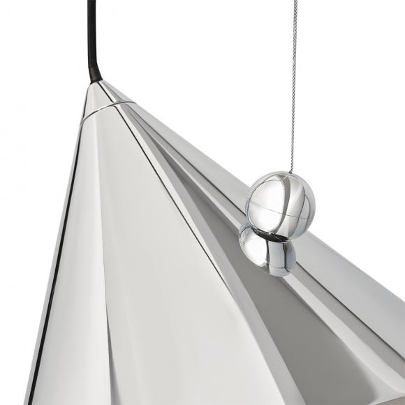 Tom Dixon Pose LED Small Pendant Silver 