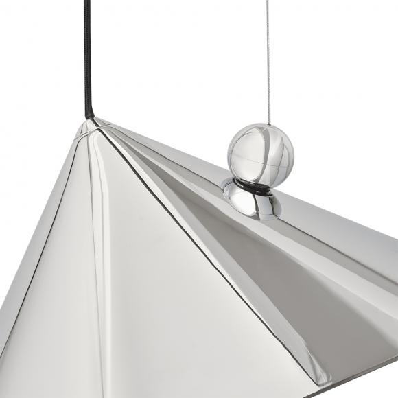 Tom Dixon Pose LED Large Pendant Silver 