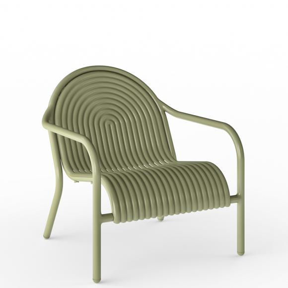 Tom Dixon Groove Lounge Chair Moss