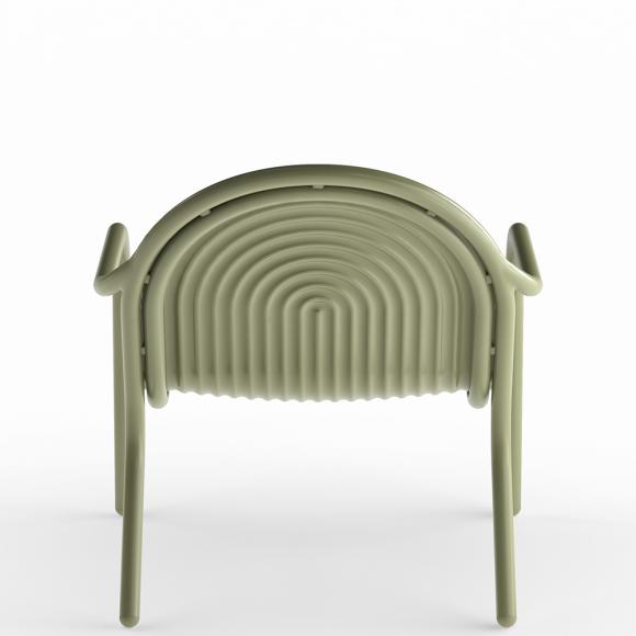 Tom Dixon Groove Lounge Chair Moss