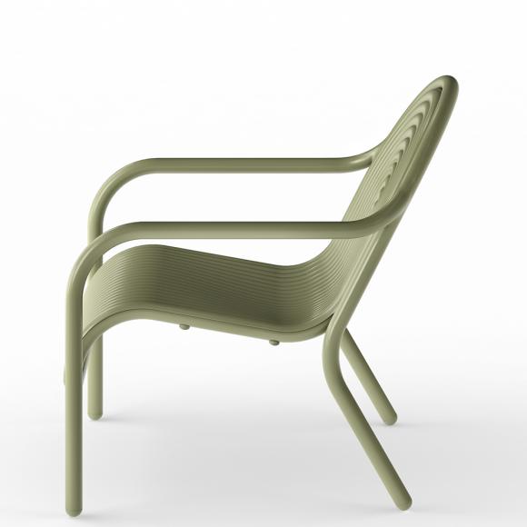 Tom Dixon Groove Lounge Chair Moss