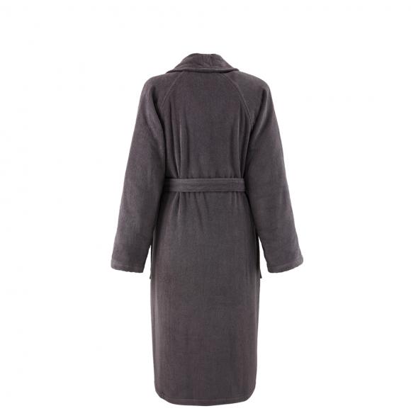 Ralph Lauren Home Dulaney Shawl Collar Bathrobe Graphite