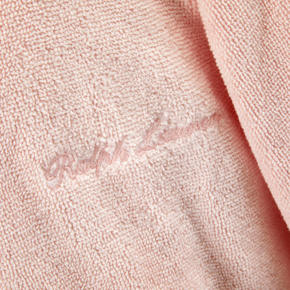 Ralph Lauren Home Dulaney Shawl Collar Bathrobe Pastel Pink