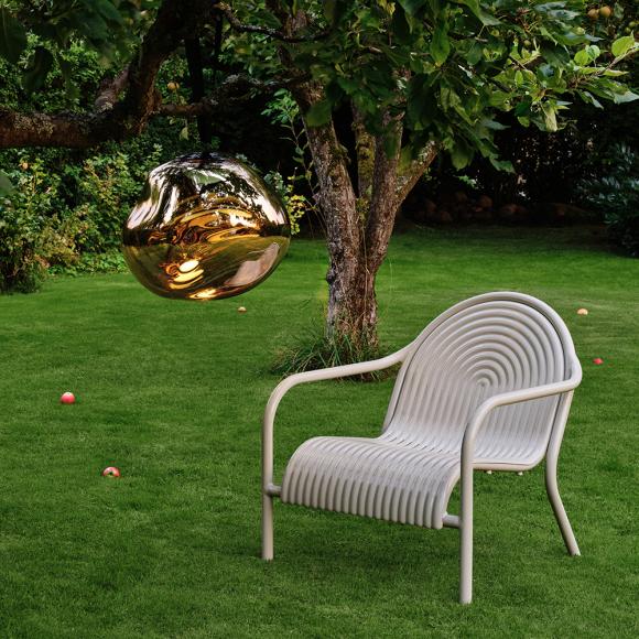 Tom Dixon Groove Lounge Chair Putty