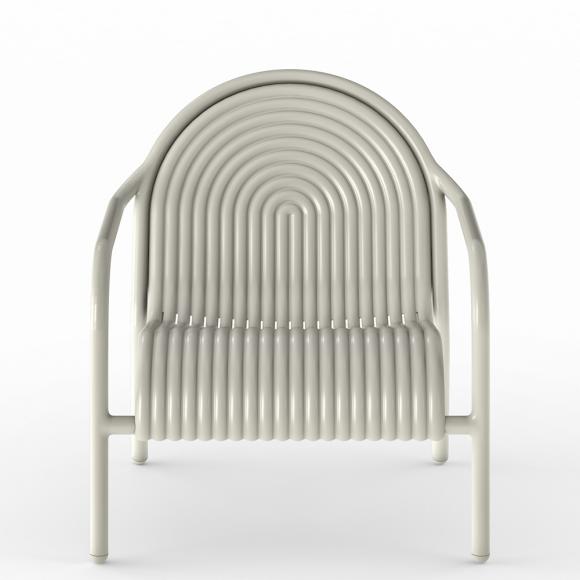 Tom Dixon Groove Lounge Chair Putty