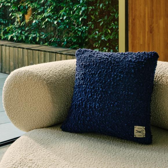 Tom Dixon Bobble Cushion Blue