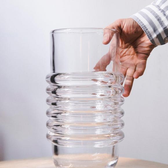 Tom Dixon Press Vase Large Clear