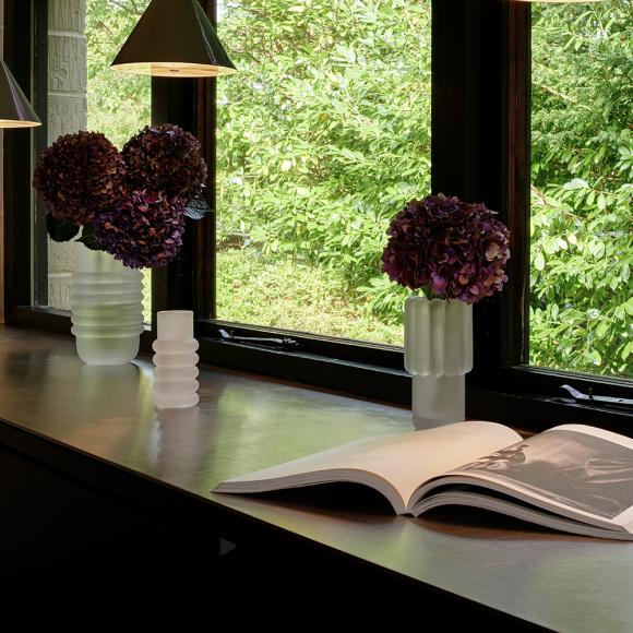 Tom Dixon Press Vase Medium Frosted