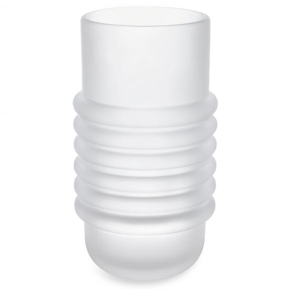 Tom Dixon Press Vase Large Frosted