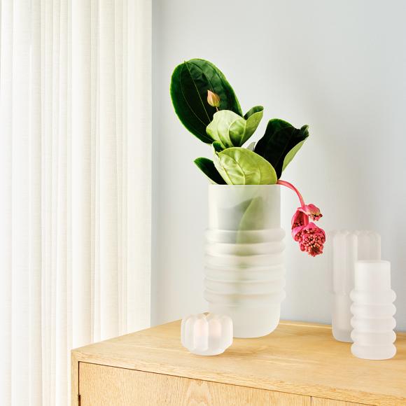 Tom Dixon Press Vase Large Frosted