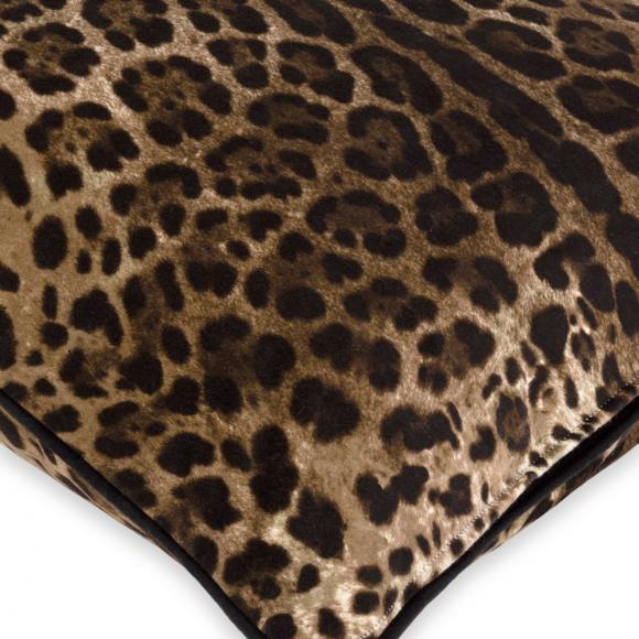 Dolce & Gabbana Casa Leopardo Cushion Velvet 003