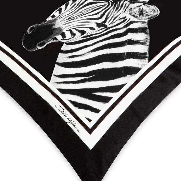 Dolce & Gabbana Casa Zebra Cushion Duchesse Small 007