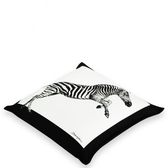 Dolce & Gabbana Casa Zebra Cushion Canvas Small 004