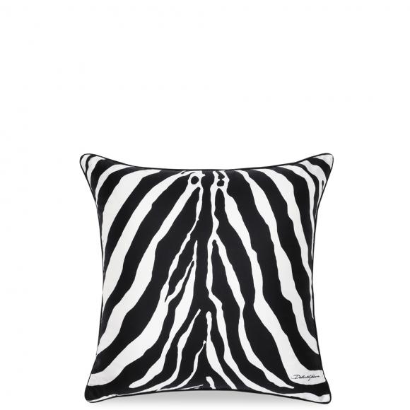 Dolce & Gabbana Casa Zebra Cushion Silk Small 003