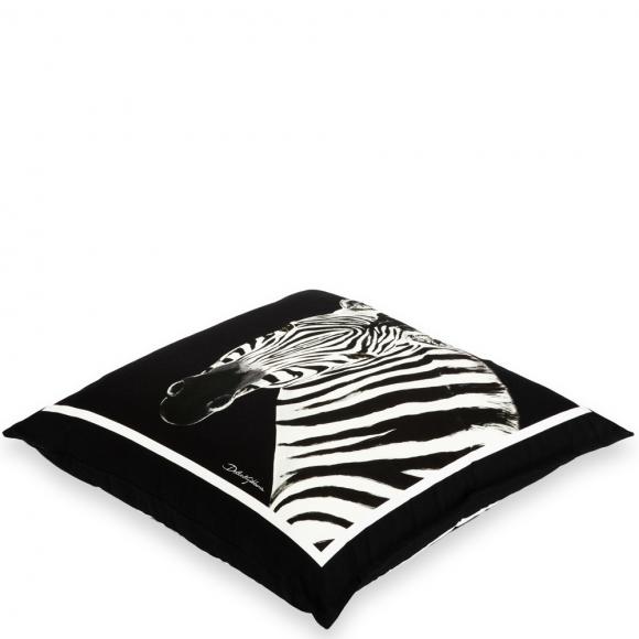 Dolce & Gabbana Casa Zebra Cushion Canvas Medium 005