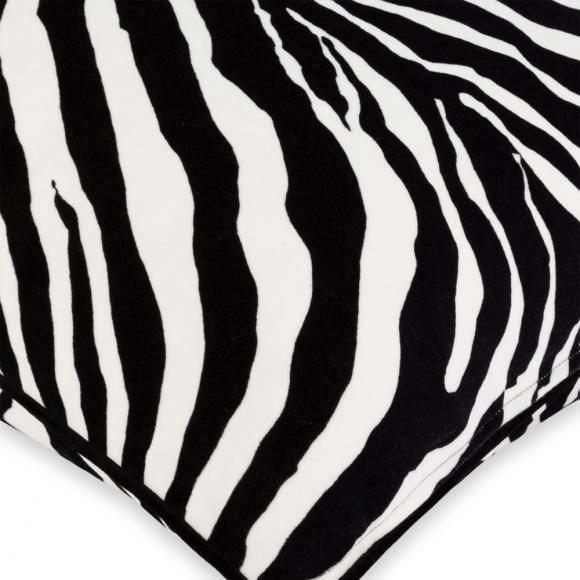 Dolce & Gabbana Casa Zebra Cushion Velvet Medium 003
