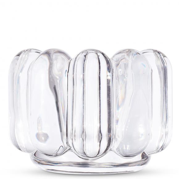 Tom Dixon Press Vertical Tealight Holder Clear