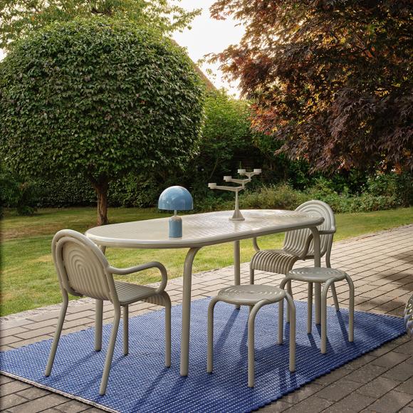 Tom Dixon Cord Rug Blue