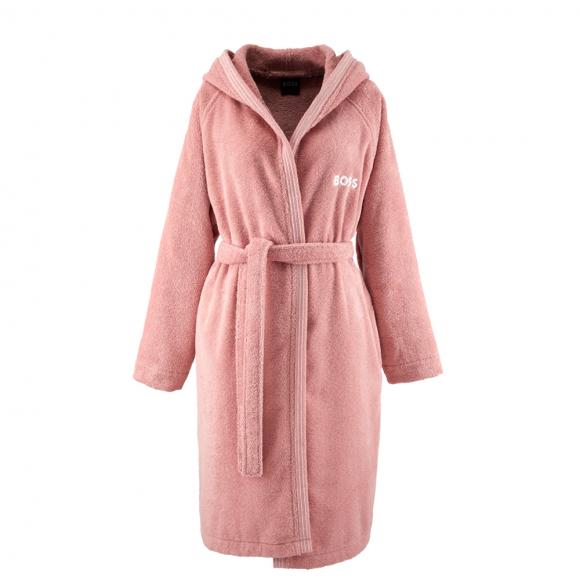 Boss Home Boss Edge Ladies Hooded Bath Robe Blush