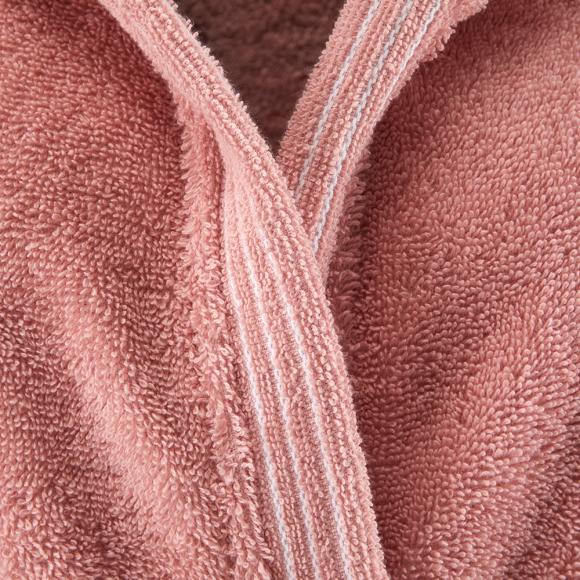 Boss Home Boss Edge Ladies Hooded Bath Robe Blush