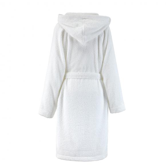 Boss Home Boss Edge Ladies Hooded Bath Robe White