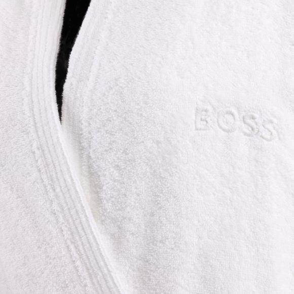 Boss Home Boss Edge Ladies Hooded Bath Robe White