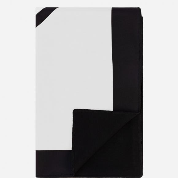 Dolce & Gabbana Casa Zebra Silk Throw Doubled With Wool 006