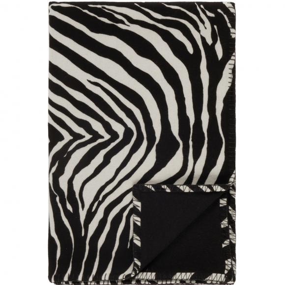 Dolce & Gabbana Casa DG Zebra Wool & Silk Throw 003