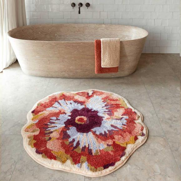Graccioza Hibiscus Bath Rug