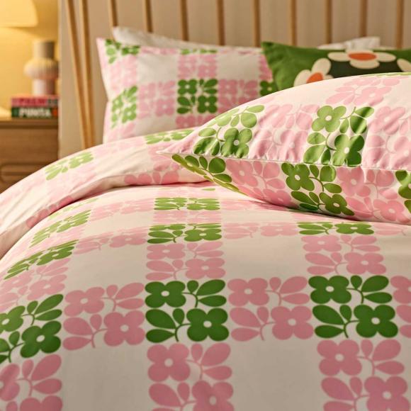 Orla Kiely Floret Check Duvet Set