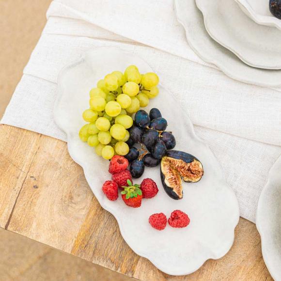 Maria Portugal Terracotta Ericeira Long Platter