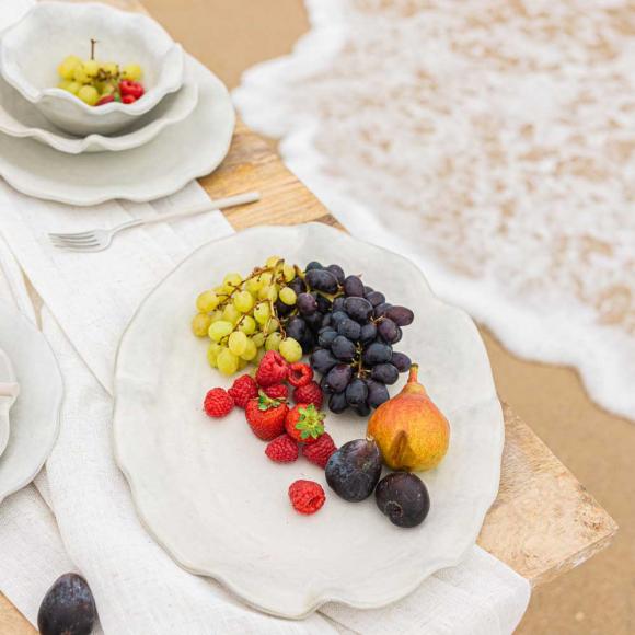 Maria Portugal Terracotta Ericeira Oval Platter