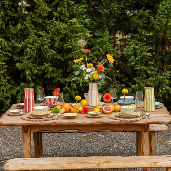 Maria Portugal Terracotta Caparica Terracotta Large Side Dish