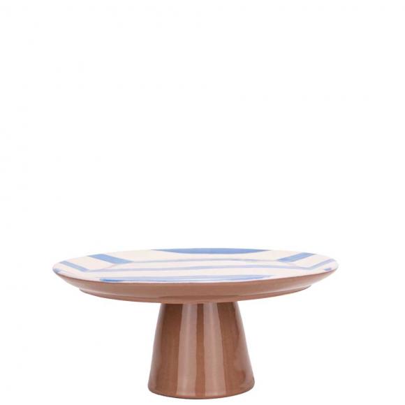 Maria Portugal Terracotta Caparica Terracotta Cake Stand Small