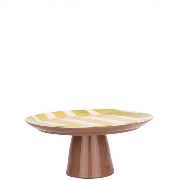 Maria Portugal Terracotta Caparica Terracotta Cake Stand Small