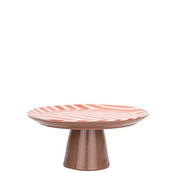 Maria Portugal Terracotta Caparica Terracotta Cake Stand Small